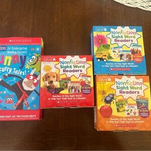 Scholastic Nonfiction Sight Word Readers
